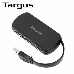 Hub USB Targus 4 Port USB-A 2.0 Black