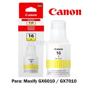 Tinta Canon GI-16 y Yellow GX6010 / GX7010 135ml