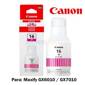 Tinta Canon GI-16 m Magenta GX6010 / GX7010 135ml