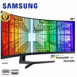 Monitor Samsung Qled 49" UltraWide Curvo HDMI / DP
