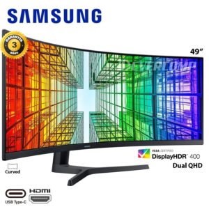 Monitor Samsung Qled 49" UltraWide Curvo HDMI / DP