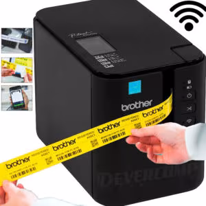 Rotuladora Brother PT-P900W Wi-Fi Etiquetado Industrial de Alta Precisión