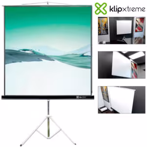 Pantalla Proyector Klip Xtreme 86" KPS-102B Trípode Plegable