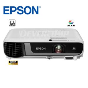 Proyector PowerLite Epson W52+ WXGA 4000L Wi-Fi / HDMI