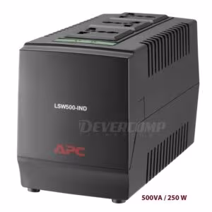 Regulador de Voltaje APC LSW500-IND 500VA / 250W, 230V