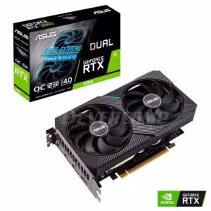 Tarjeta de Video ASUS Dual GeForce RTX 3060 V2 OC Edition 12GB GDDR6