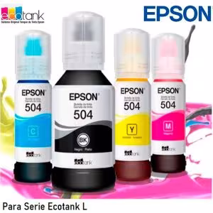Pack de Tintas Originales Epson 504 para L4260 L4360 L6171 L6370