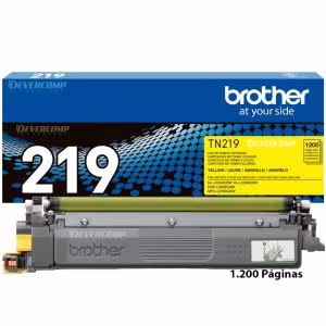 Tóner Brother TN-219Y para L3560/L3760/ L3280 1.200 Páginas