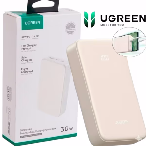 Power Bank UGREEN PB531 20000mAh 30W Carga Rápida Bidireccional