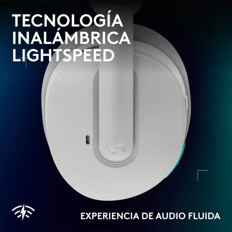 Auriculares gaming Logitech G325 LIGHTSPEED negro inalámbrico 24h PS5 Switch2 PC