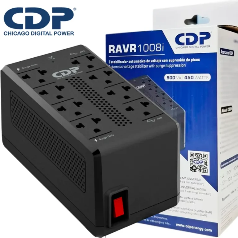 Estabilizador CDP-RAVR1008i 900VA 450W 8 Salidas