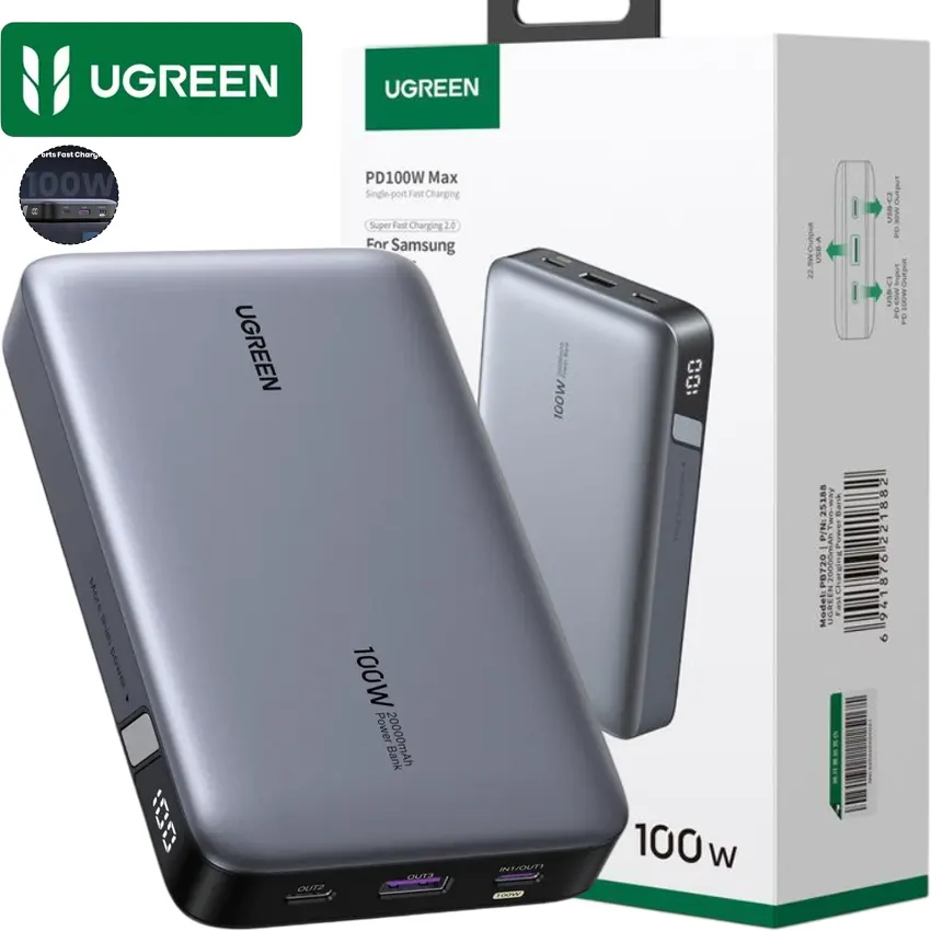 Power-Bank-UGREEN-100W-Fast-Charging-PB720-25188 Power-Bank-UGREEN-100W-Fast-Charging-PB720-25188
