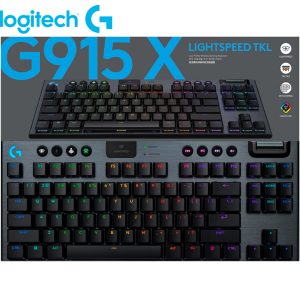 Teclado Mecánico Logitech G915 x LightSpeed RGB Inalámbrico