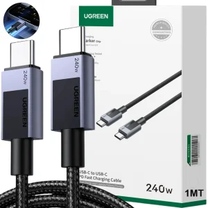 Cable USB‑C UGREEN L513 45067 240W PD 3.1 con chip E‑Marker