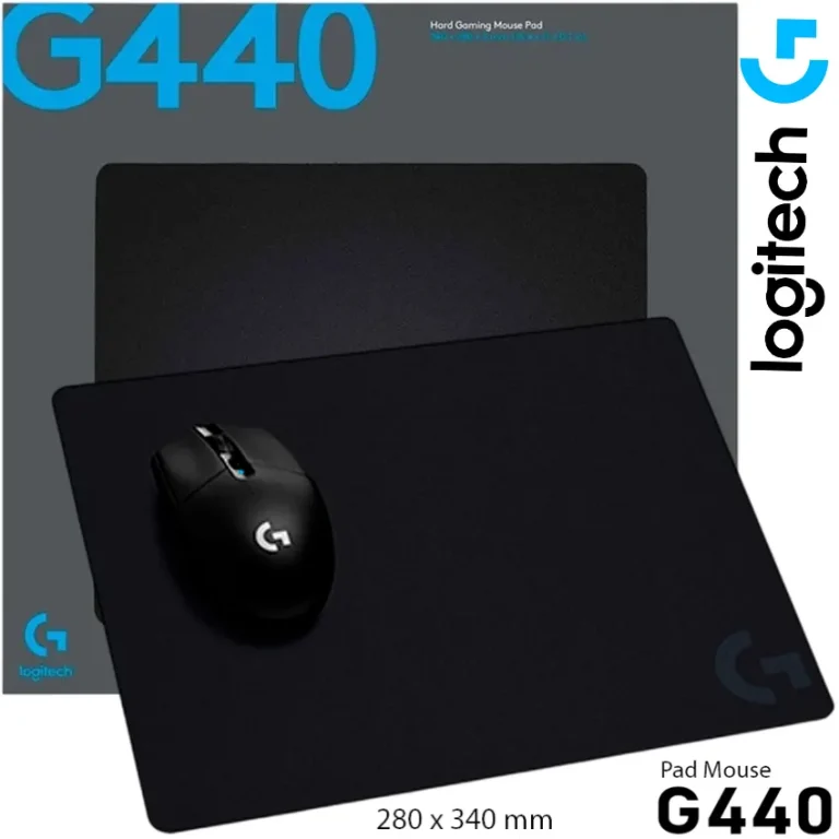 Pad mouse Logitech G440 rigido superficie dura 340x280mm negro gaming