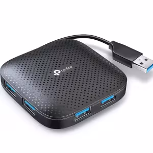 4 indicadores LED hub USB 3.0 TP-Link UH400 puertos activos