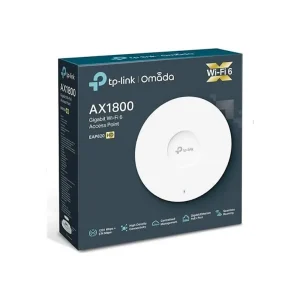 Access Point Wi-Fi 6 TP-Link Omada EAP620 Hd AX1800 de Techo Doble Banda