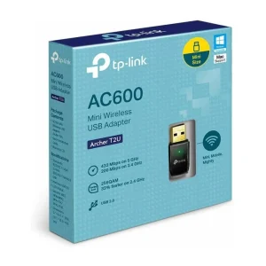 Adaptador USB Wi-Fi 5 TP-Link Archer T2U AC600 Doble Banda Mini