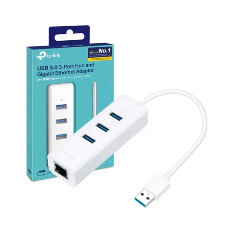 Adaptador USB a Ethernet Gigabit TP-Link UE330 con Hub USB
