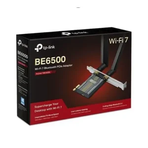 Adaptador Wi-Fi 7 PCI Express TP-Link Archer TBE400E BE6500 Tri-Banda con Bluetooth