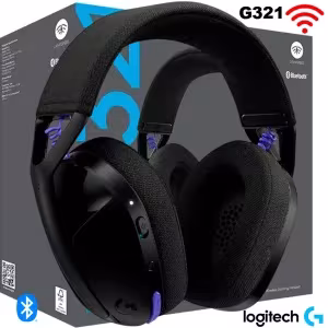 Audifono Logitech G321 LIGHTSPEED negro inalambrico gaming 40mm 20H