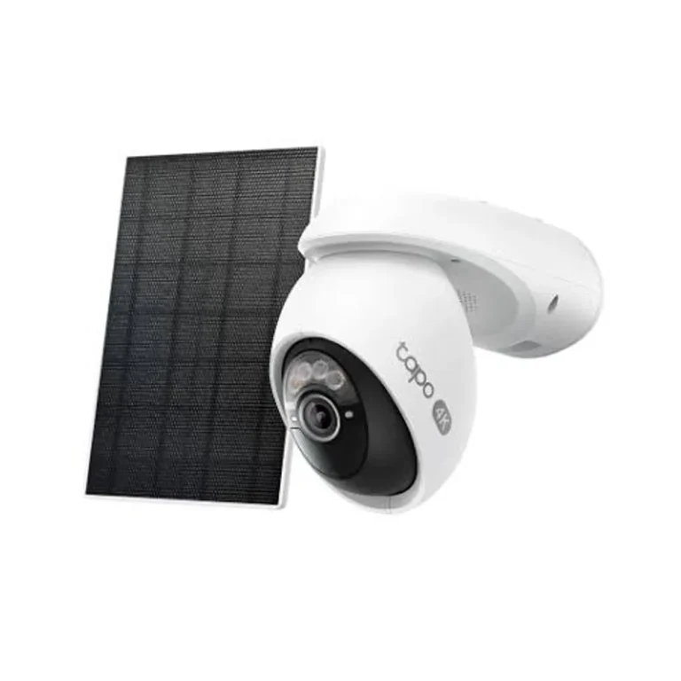 Cámara de Seguridad Wi-Fi Tapo C660 Kit Motorizada 360° con Panel Solar
