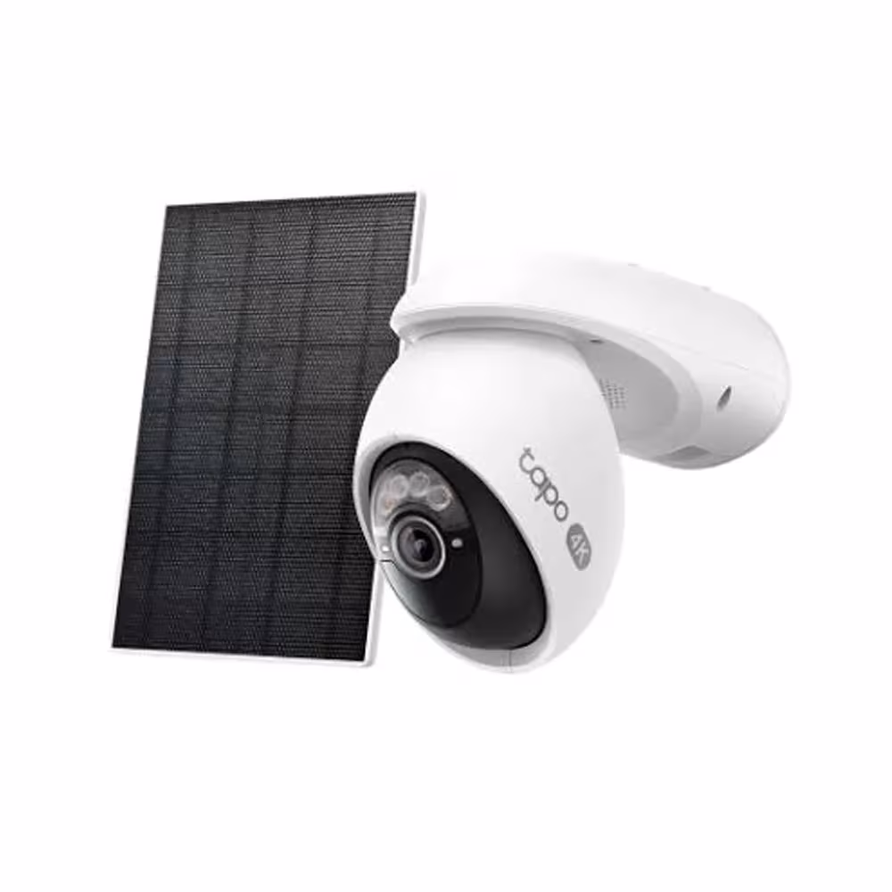 Cámara de Seguridad Wi-Fi Tapo C660 Kit Motorizada 360° con Panel Solar