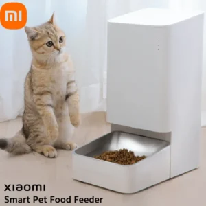Comedero inteligente Xiaomi Smart Pet Food Feeder blanco 3.6L WiFi acero inoxidable