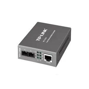 Convertidor de Medios de Fibra Fast Ethernet TP-Link Omada MC110CS