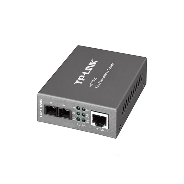 Convertidor de Medios de Fibra Fast Ethernet TP-Link Omada MC110CS