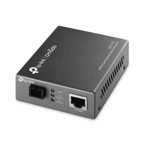 Convertidor de Medios de Fibra Fast Ethernet TP-Link Omada MC111CS