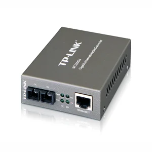 Convertidor de Medios de Fibra Gigabit TP-Link Omada MC200CM
