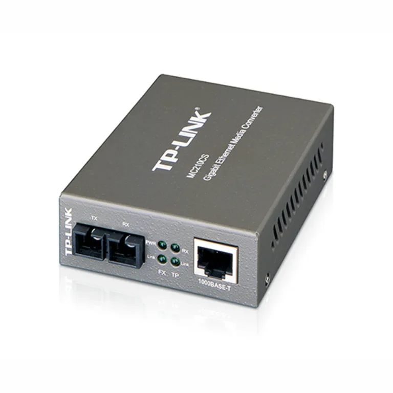 Convertidor de Medios de Fibra Gigabit TP-Link Omada MC210CS
