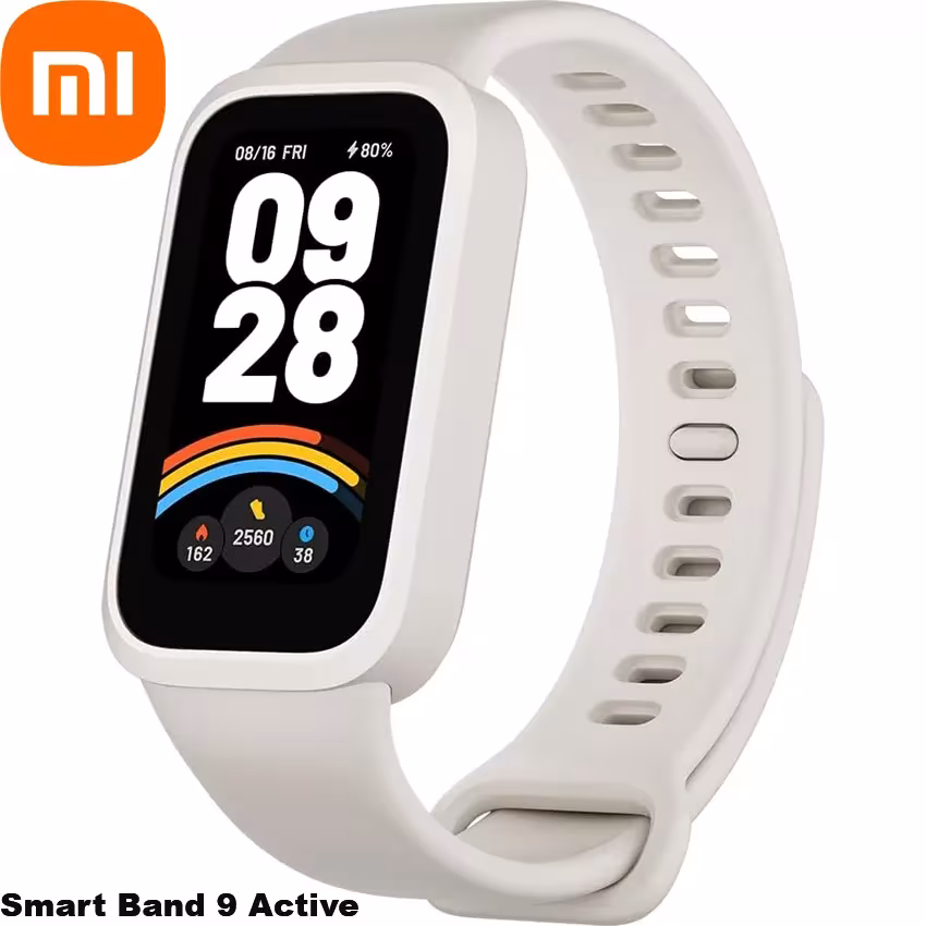 Pulsera inteligente Xiaomi Smart Band 9 Active Beige 1.47 TFT 60Hz 18 dias