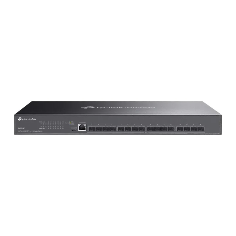 Switch 10G Administrable TP-Link Omada SX3016F 16 Puertos