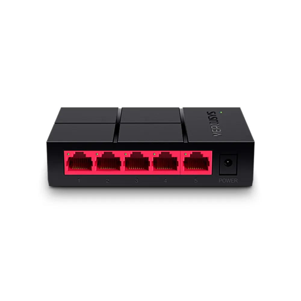 Switch Gigabit Mercusys MS105G 5 Puertos de Escritorio