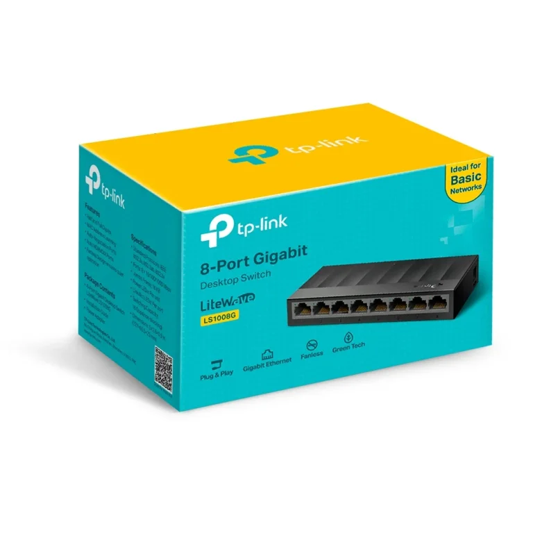 Switch Gigabit TP-Link LS1008G 8 Puertos de Escritorio