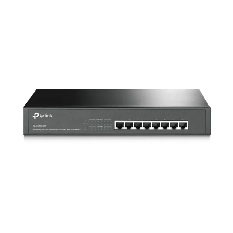 Switch Gigabit TP-Link TL-SG1008MP 8 Puertos con 8 PoE+ Rackeable