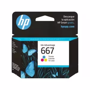 Tinta HP 667 Tricolor para DeskJet 2775