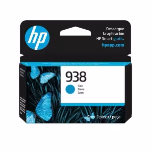 Tinta HP 938 Cyan 800 Páginas para OfficeJet Pro 9130