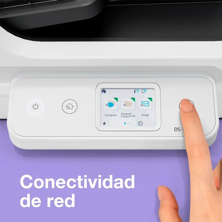 Cama plana 1200dpi escáner Epson DS-1760WN pasaporte tarjeta libro documentos