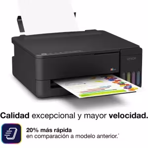 Impresora Epson EcoTank L1350 color inalámbrica Wi-Fi negra Heat-Free 11ppm