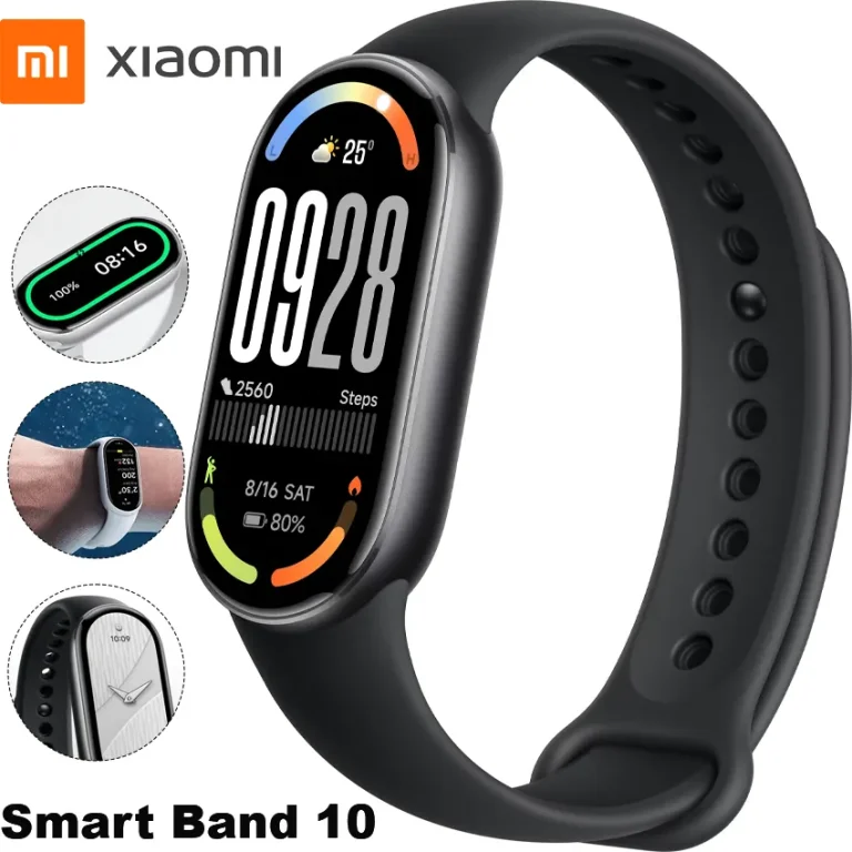 Pulsera Xiaomi Smart Band 10 Negro Medianoche AMOLED 1.72 150 deportes 21 días M2459B1