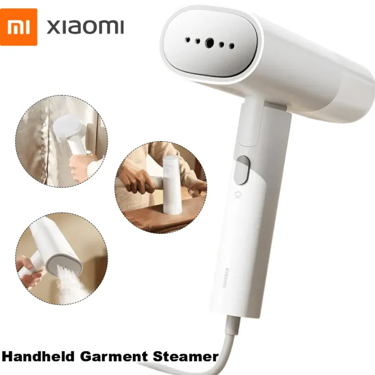 Vaporizador ropa Xiaomi Handheld Garment Steamer 1300W blanco plegable panel aluminio