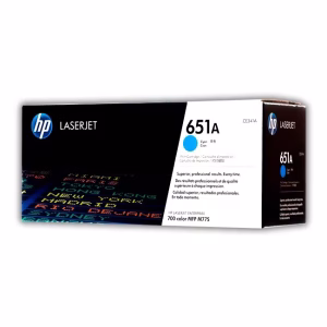 Cartucho de Toner HP CE341A Cyan 651A