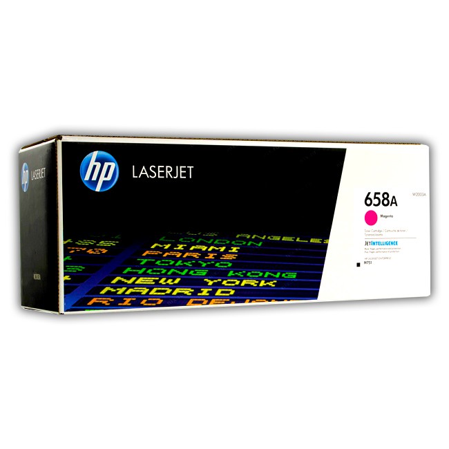 Cartucho de Toner HP W2003A Magenta 658A Cartucho de Toner HP W2003A Magenta 658A