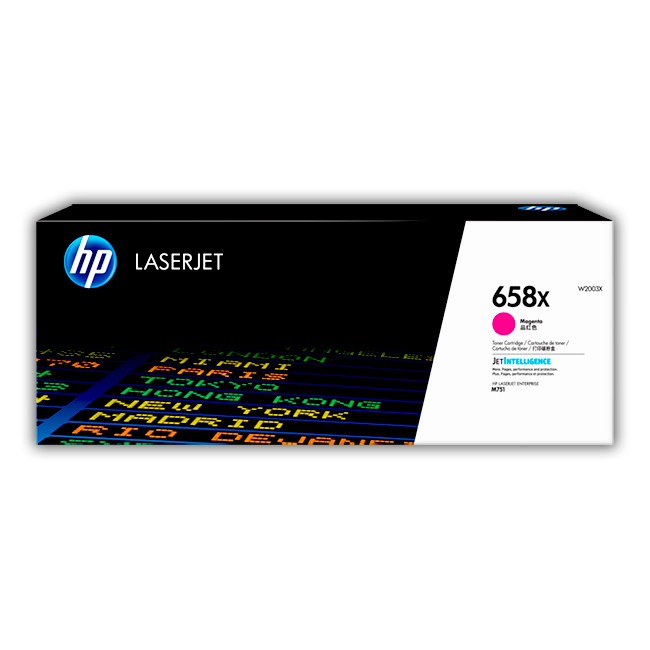 Cartucho de Toner HP W2003X Magenta 658X