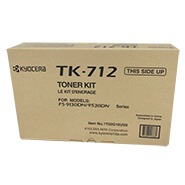 Toner Kyocera FS-9530DN, 9130DN TK-712 Original Negro