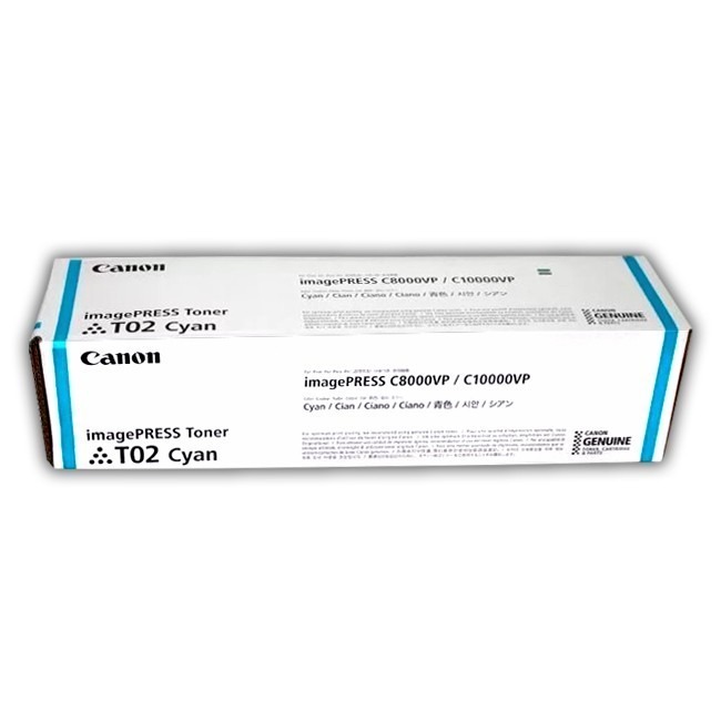 Toner Canon T02 Cyan Al Mejor Precio Original