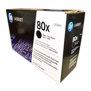 Toner HP 80X para m401, m425 CF280X Original